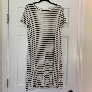Striped T-Shirt Dress